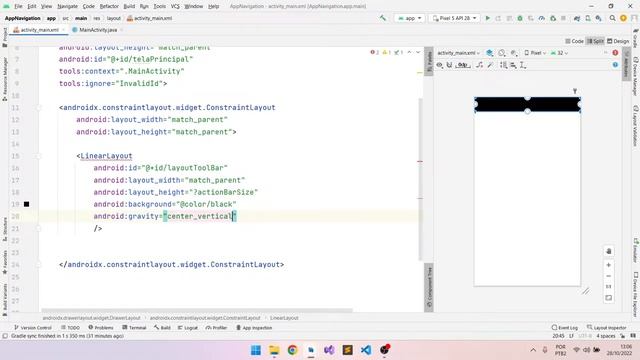 Android Navigation Drawer JAVA 02 смотреть онлайн