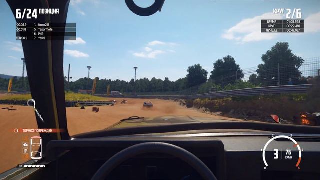 Wreckfest. #19. Pro International. The Convoy. Прохождение без комментариев. смотреть онлайн