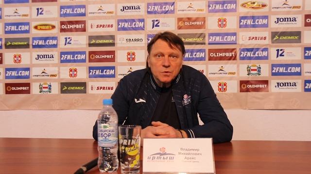 Владимир Арайс после матча с "Челябинском" смотреть онлайн
