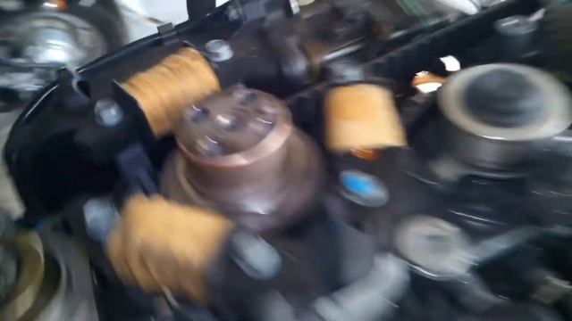 Замена ремня ГРМ лодочного мотора Honda BF50.