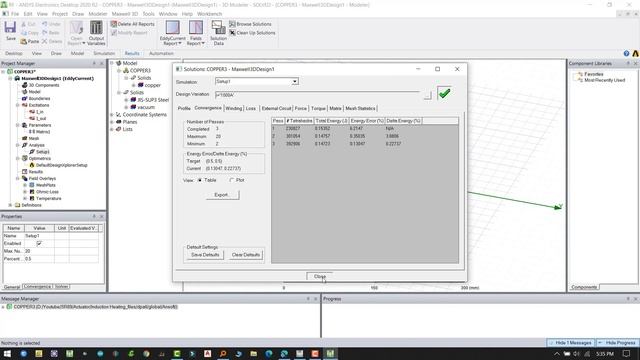 8.1- Thermal Analysis of Induction Heating | Part 1 - Electromagnetic смотреть онлайн