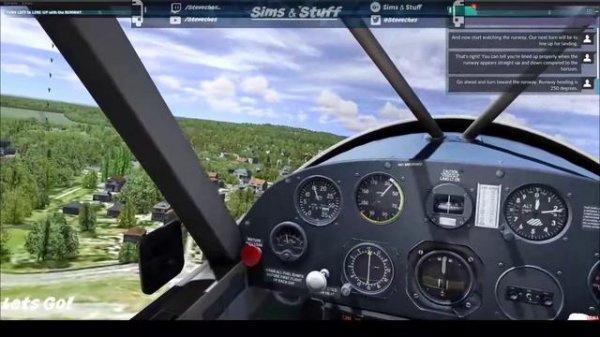 Flight Sim World - Training - Lesson 5 - Approach & Landing