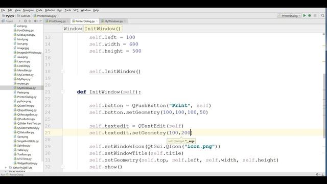 28 PyQt5 PrintDialog Python GUI Programming With PyQt5 смотреть онлайн
