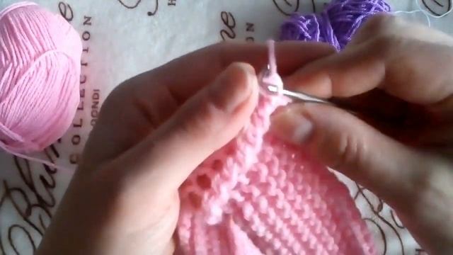 #манишка#снуд# Манишка на 2 спицах. ВЯЖЕТСЯ ЛЕГКО И ПРОСТО.Для 7-10лет
