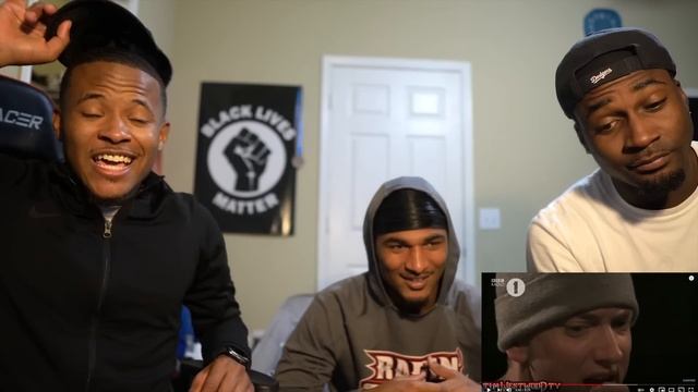 First Time Hearing Eminem Freestyle! смотреть онлайн