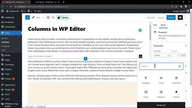 How To Create Columns in the WordPress Gutenberg Editor? смотреть онлайн