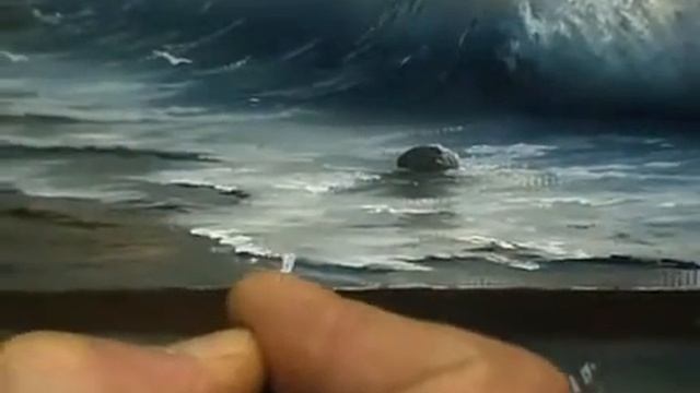 Процесс доработки морского пейзажа от Дмитрия Розы Свежим взглядом смотреть онлайн