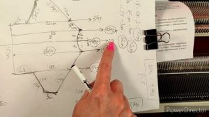 Джемпер Летучая мышь поперечным вязанием на любой вязальной машине