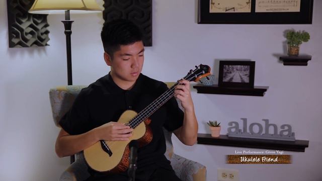 UKULELE FRIEND: Given Yagi and Custom DeVine Tenor Ukulele - (Live Performance) смотреть онлайн