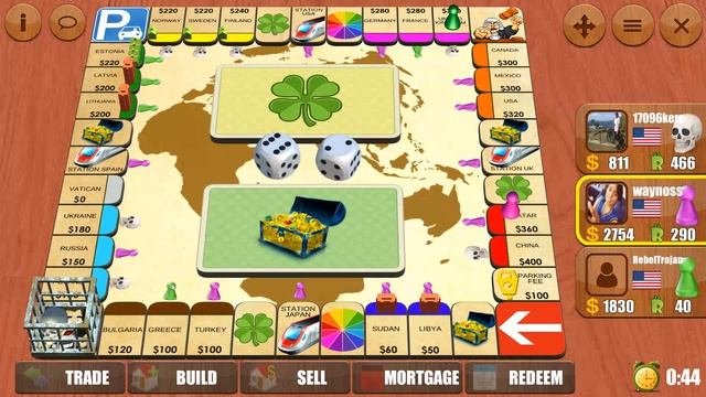 RENTO Monopoly Online Funny Moments Wheel, Bullsh*t Loss смотреть онлайн