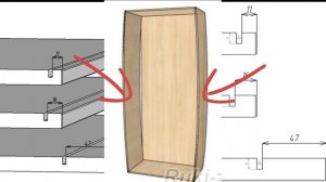 Онлайн-раскрой / www.ldsp.kz / Как оформить пазы под ХДФ, ДВП, четверти на листовом материале