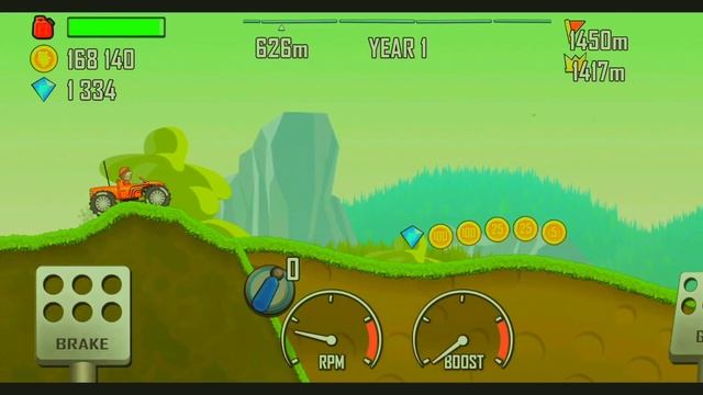 Android Games ||Hill Climb Racing || Monster Truck || Full Speed World Record || смотреть онлайн