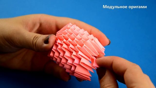 Как сделать цветок тюльпан из бумаги (оригами из модулей). Пошаговая сборка, мастер класс смотреть онлайн