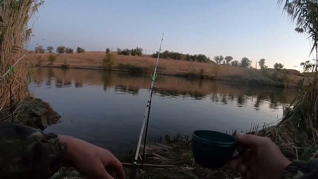 Чуть не поломал катушки. Рыбалка на Волго-Донском канале. смотреть онлайн