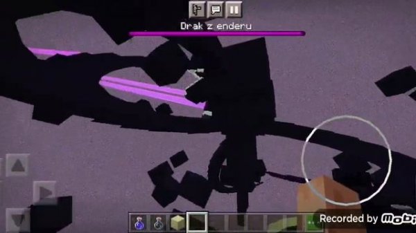 Эндер дракон против визер шторма