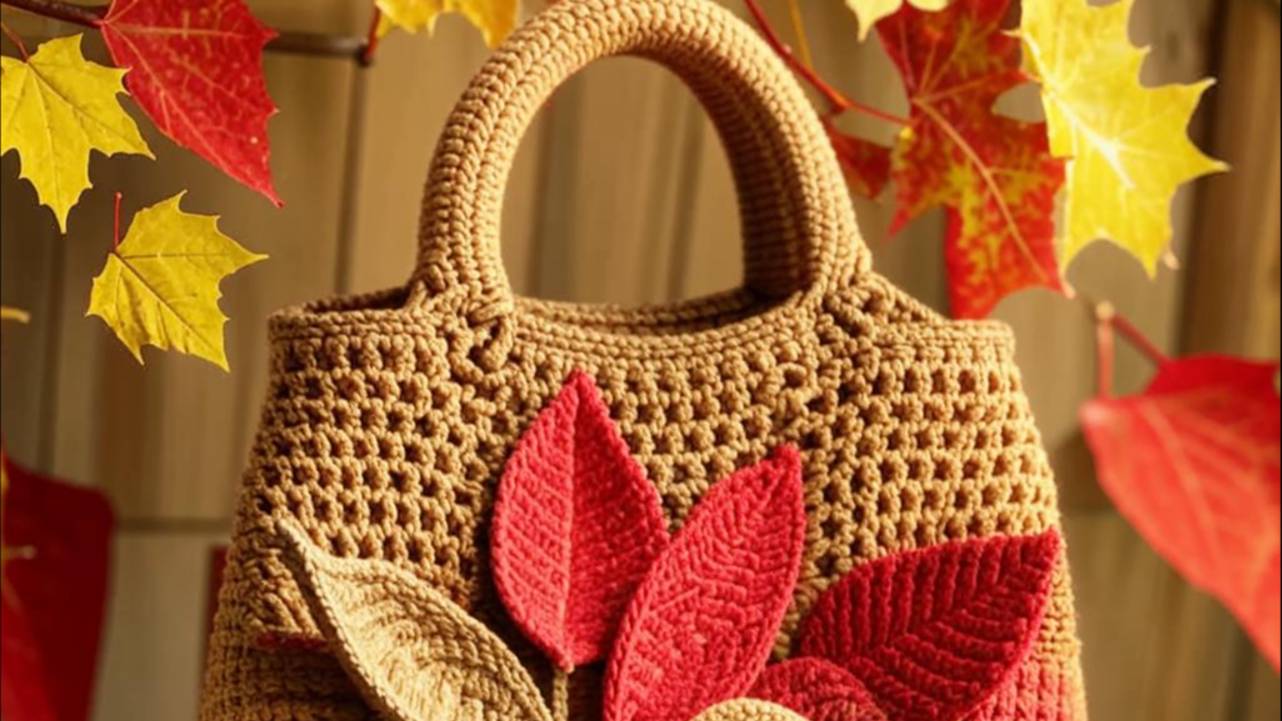 СУМКИ с осенним настроением. От нейросети. ВЯЗАНИЕ. смотреть онлайн