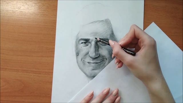 Константин | Портрет углём | Fox Art смотреть онлайн
