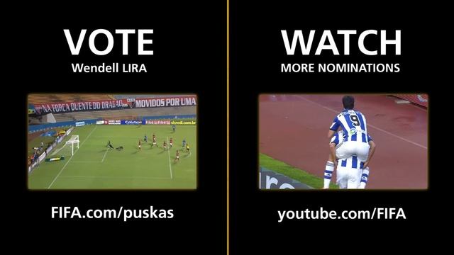 Wendell Lira Goal | FIFA Puskas Award 2015 Winner