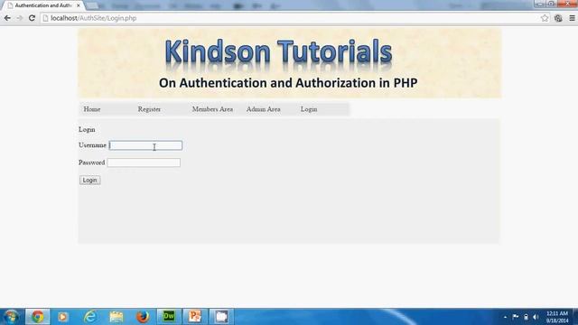 How to Implement User Authentication and Authorization in PHP, MySQL, Dreamweaver by Kindson Munony смотреть онлайн