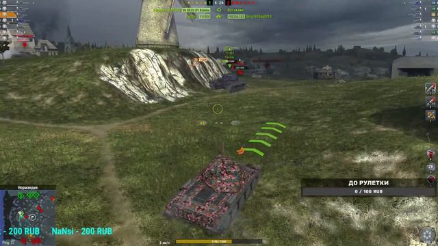 Продолжаем нагибаем рандом Tanks Blitz смотреть онлайн