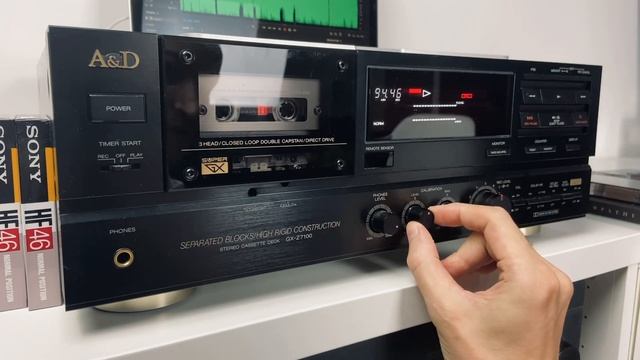 Кассета Sony HF (1989) - распаковка, калибровка, запись смотреть онлайн