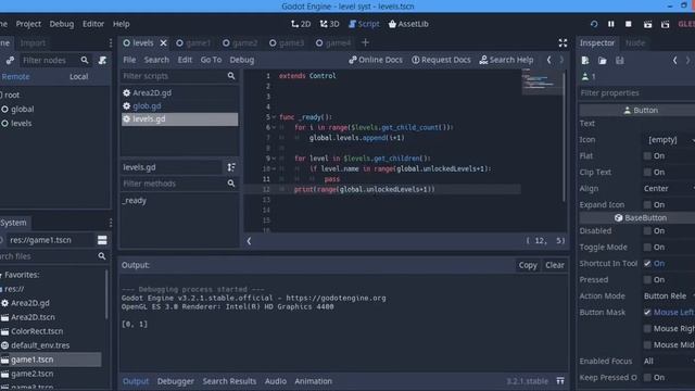 How to make a Lock and Unlock level system in Godot смотреть онлайн