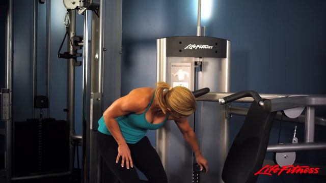 Тренажер жим от плеч серии Optima смотреть онлайн