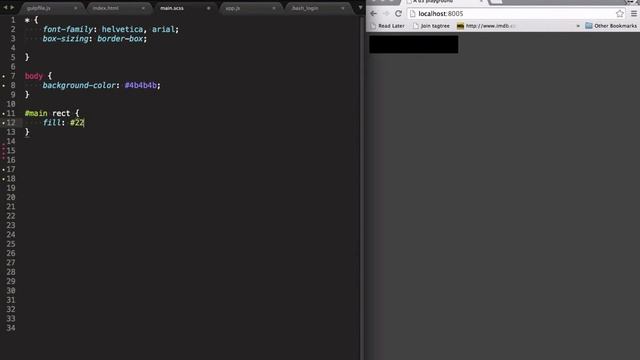 D3: Harcoding our bars with SVG смотреть онлайн