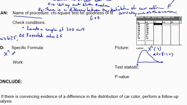 11.2: Using the 4 step process in finding the Chi Square test Goodness of Fit смотреть онлайн