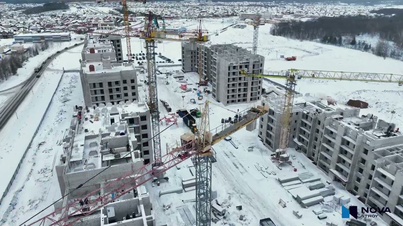 Ход строительства ЖК «Прованс» — декабрь смотреть онлайн