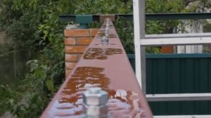 Ворота откатные подвесные автоматические.  Часть 2  (монтаж направляющей).