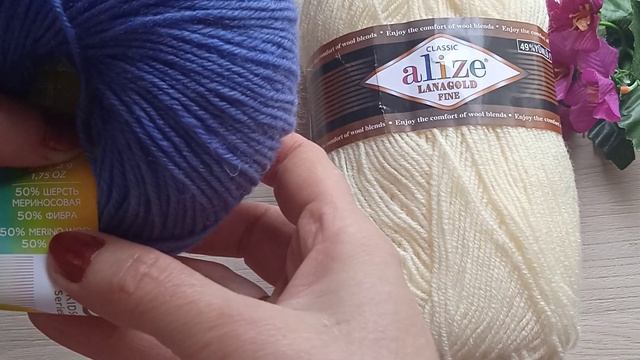 Купила пряжу/небольшой обзор на пряжу смотреть онлайн