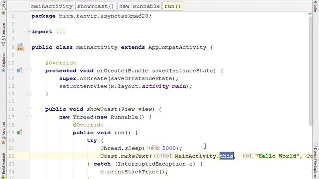 AsyncTask Example with Progress Bar in Android Studio Bangla Tutorial 2018 | BITM смотреть онлайн