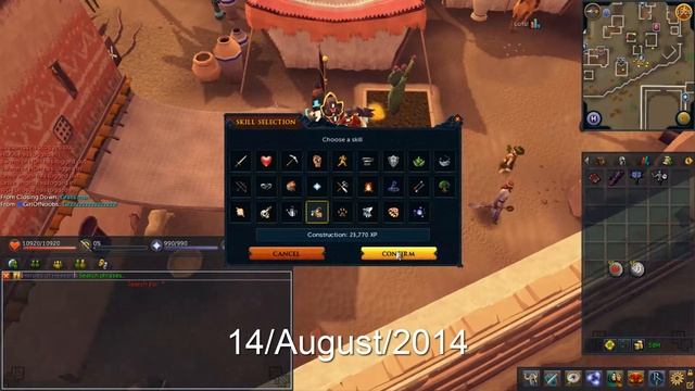 RuneScape 3 [Road To Max Cape]: Dylanimus getting Maxed - Awesome Max Cape!! [HD with Emote] смотреть онлайн