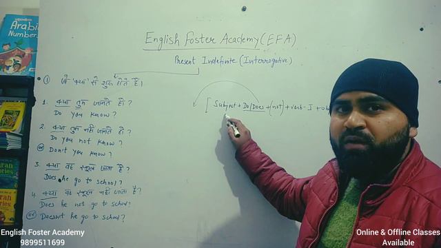 Present Indefinite Tense (Interrogative) Part-1 in Hindi | English Grammar смотреть онлайн