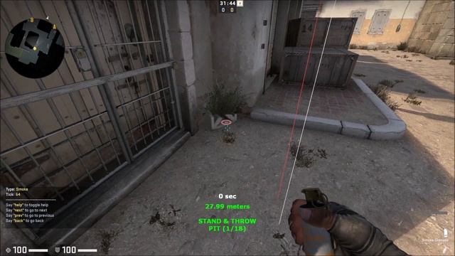 CS:GO | The BEST Practice Map | Peek, Prefire, Smoke, Molly, Flash Practice Tutorial Modes смотреть онлайн