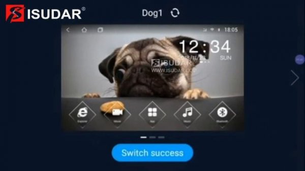 ISUDAR Car Launcher Code Online Theme for Android Auto Radio