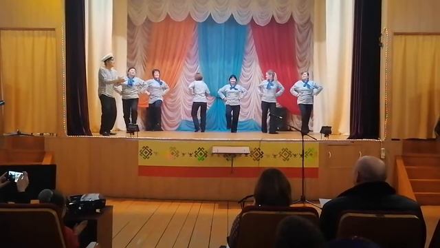 Санкинский дом культуры Красночетайского района танцевальный коллектив "Ярапа" танец Морячки. смотреть онлайн