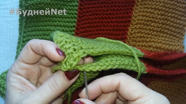 Как связать красивый снуд спицами. Красиво и стильно. Урок вязания. смотреть онлайн