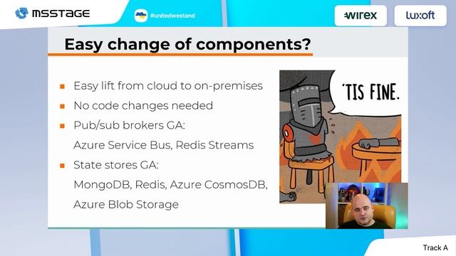 Stanislav Lebedenko | Ultra portable applications via DAPR & Container Apps смотреть онлайн