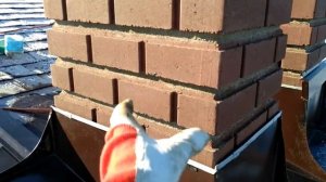 Обход дымохода на крыше из гибкой черепицы.