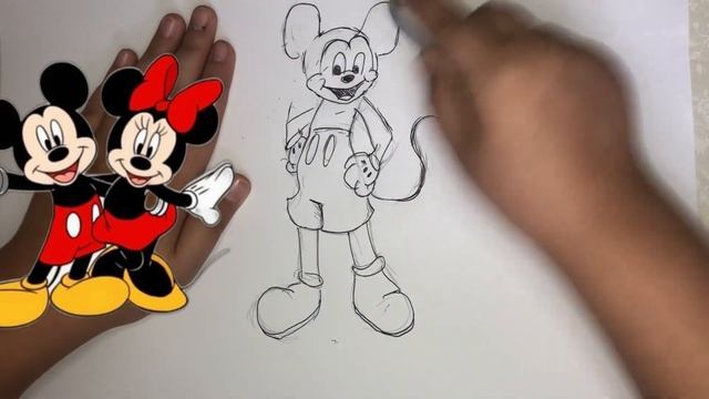 How To Draw Mickey Mouse | Disney смотреть онлайн
