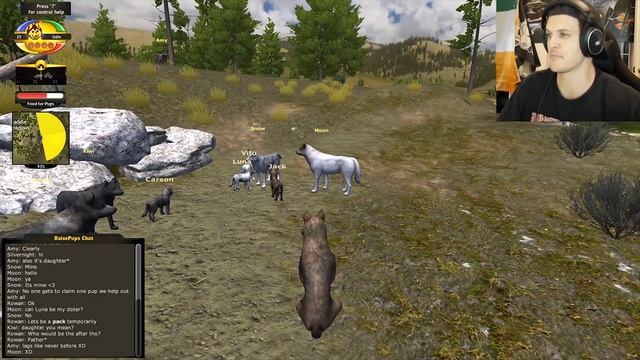 WolfQuest - NEW EVERYTHING! Hunting & Elk Herd AI- WolfQuest 3 Gameplay смотреть онлайн