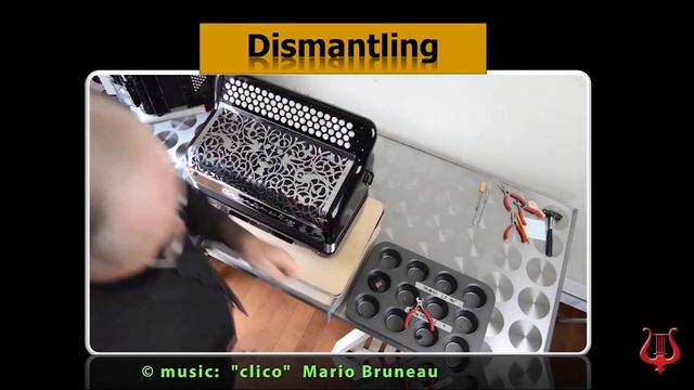How to disassemble an accordion? смотреть онлайн