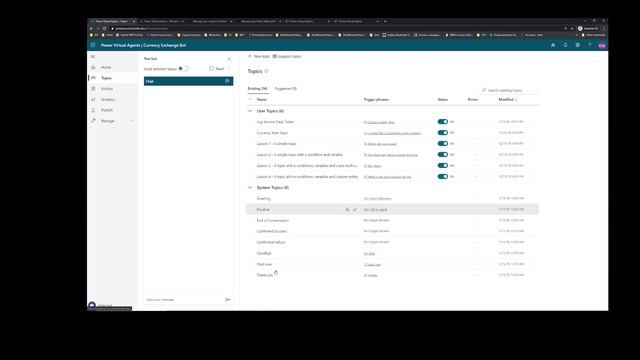 002 Connecting Power Virtual Agents to ServiceNow using Power Automate смотреть онлайн