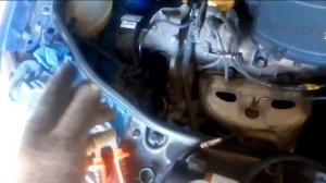 Замена антифриза без снятия нижнего патрубка рено логан 2