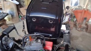 Установка и переделка трёх(3х) точечной навески на японский минитрактор (мицубиси и янмар)5я часть