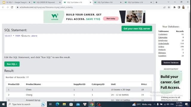 8. SQL Order by смотреть онлайн