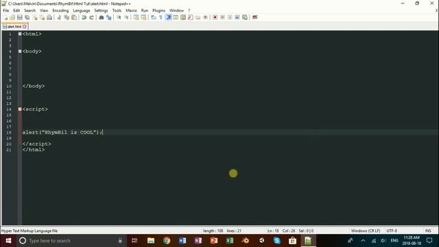 How to make a PAGE ALERT in HTML смотреть онлайн