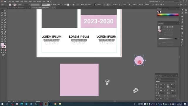 Corporate Business Cover Flyer Design | | Illustrator Tutorial | Unix Creative Designer смотреть онлайн